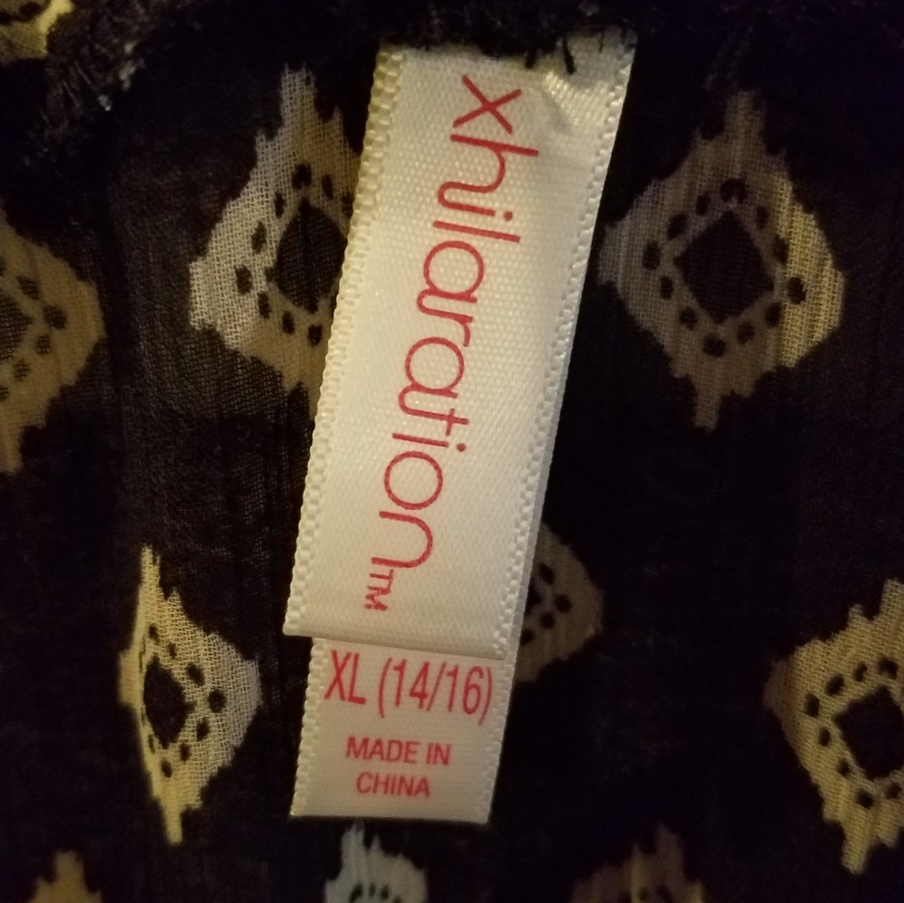 NWT Xhilaration Womens boho tie vest - Picture 6 of 7